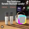 Karaoke con 2 micros Blanco