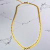 collar de hojas