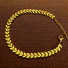 pulsera de hojas