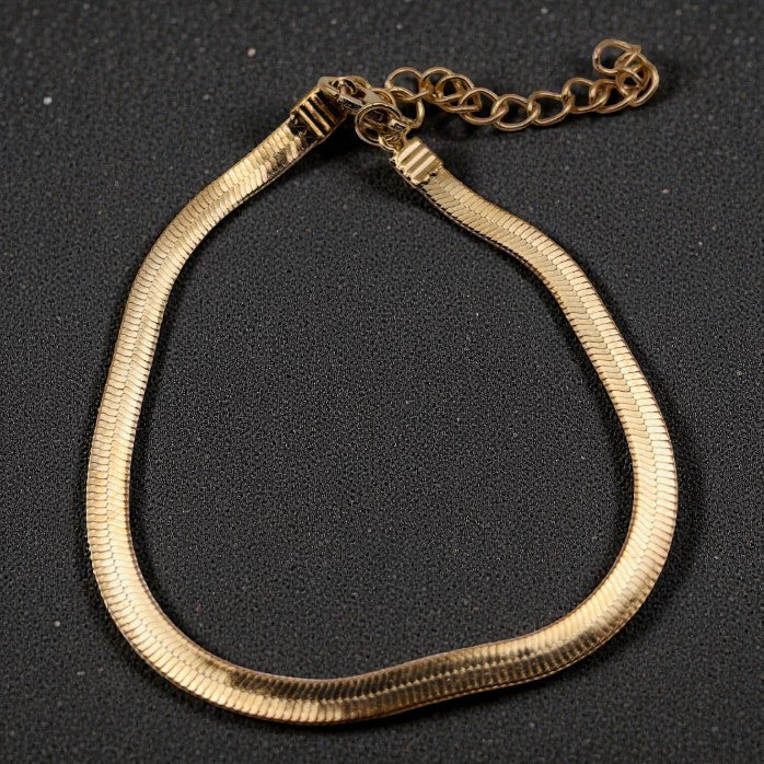 pulsera cadena serpiente 20 cm