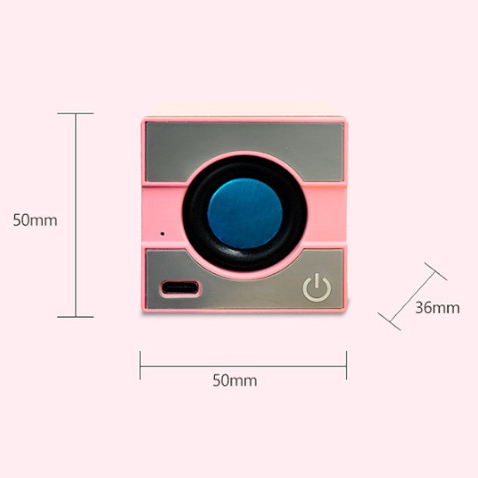 Altavoces Bluetooth de 5cm x 5cm