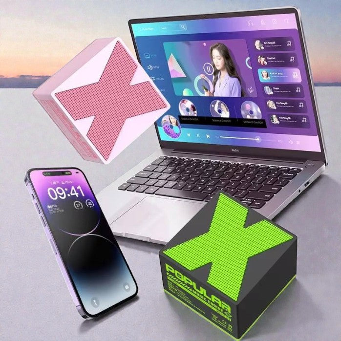 Altavoces Bluetooth de 5cm x 5cm