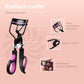 Eyelash Curler with Eyelash Combs & Brushes, Summer Gifts, 12Pcs/Set Lash Curler Kit, Classic Lash Curler with Replacement Pads & Eyelash Separator Tool & Spoolie Brushes, Eyelash Curlers with Lash Separator Tool, Eye Makeup Cosmetic Tool