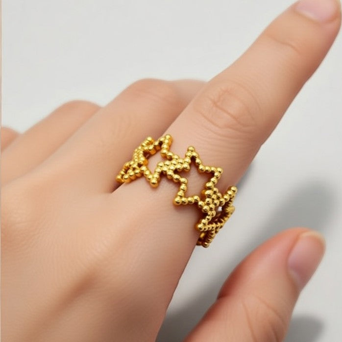 Anillo Ajustable Estrella
